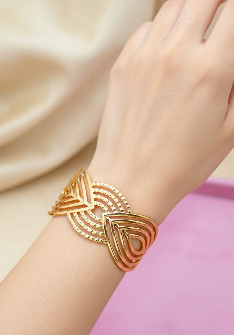 Modern Arc Cuff