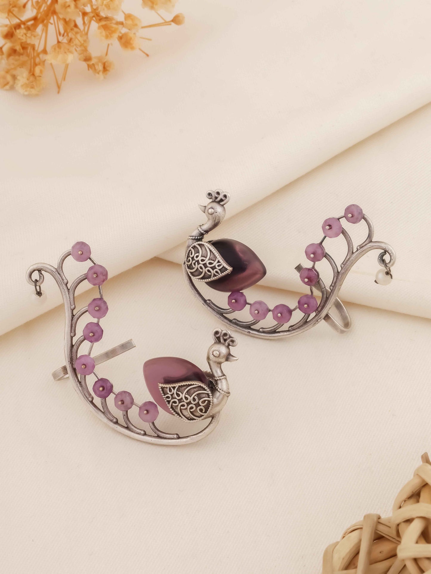 Peacock jhumki