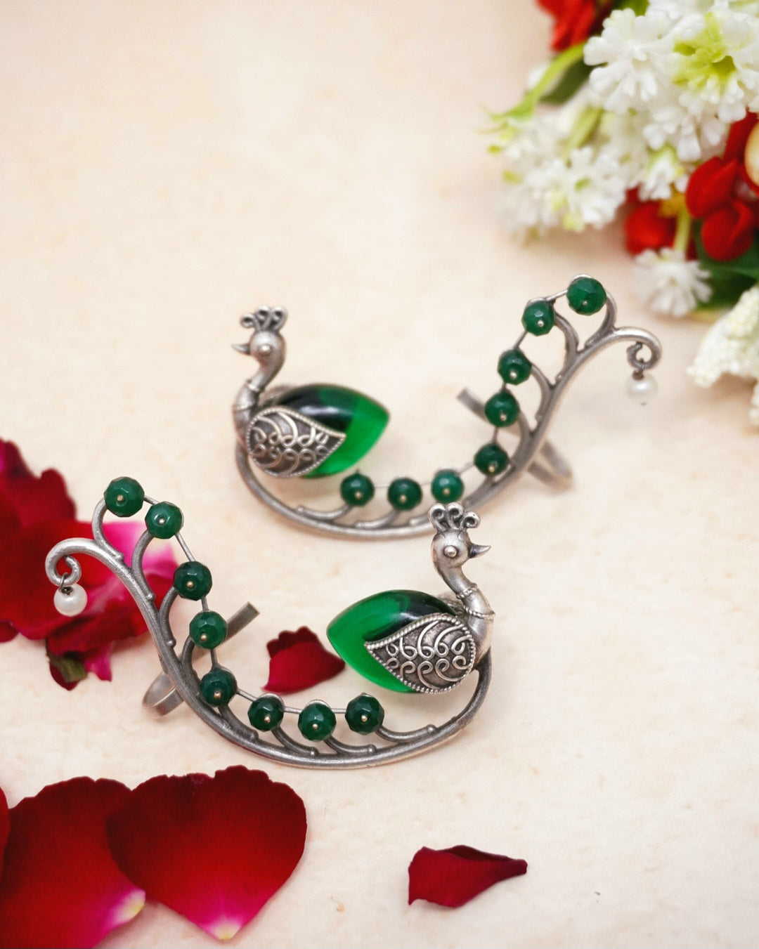 Peacock jhumki