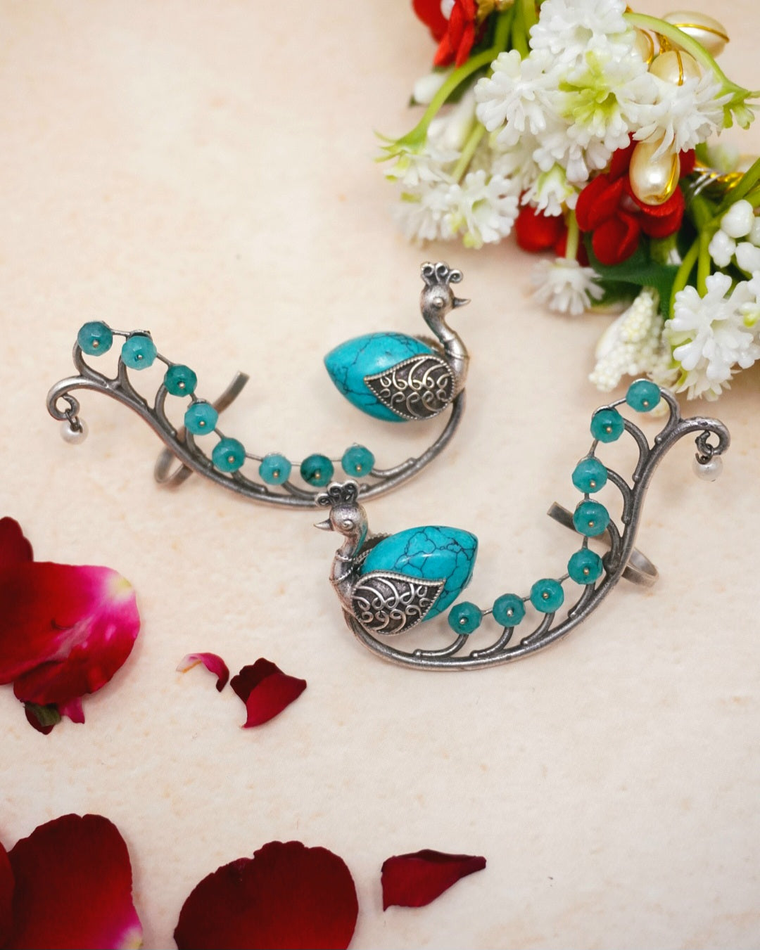 Peacock jhumki