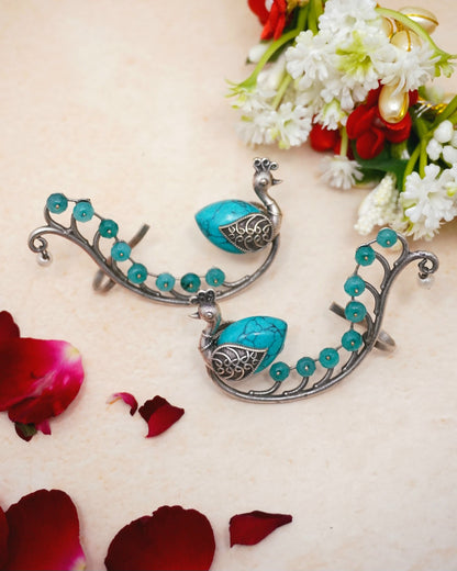 Peacock jhumki