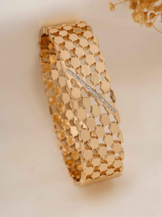 Bold block bracelet