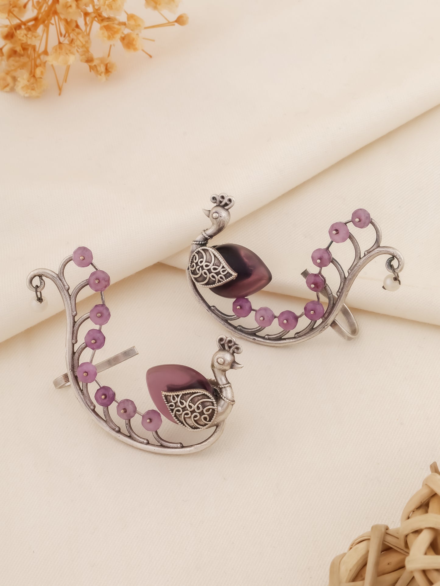 Peacock jhumki